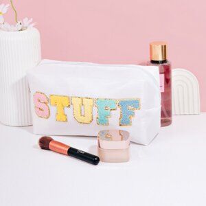Stuff Print Travel Cosmetic Bag